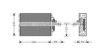 AVA QUALITY COOLING CNV016 Evaporator, air conditioning
